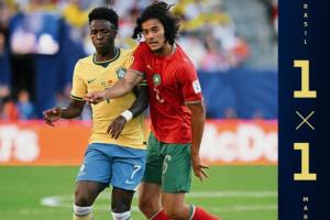 世界第6战平第7!巴西扣0.52分,摩洛哥加0.52分,FIFA排名不变